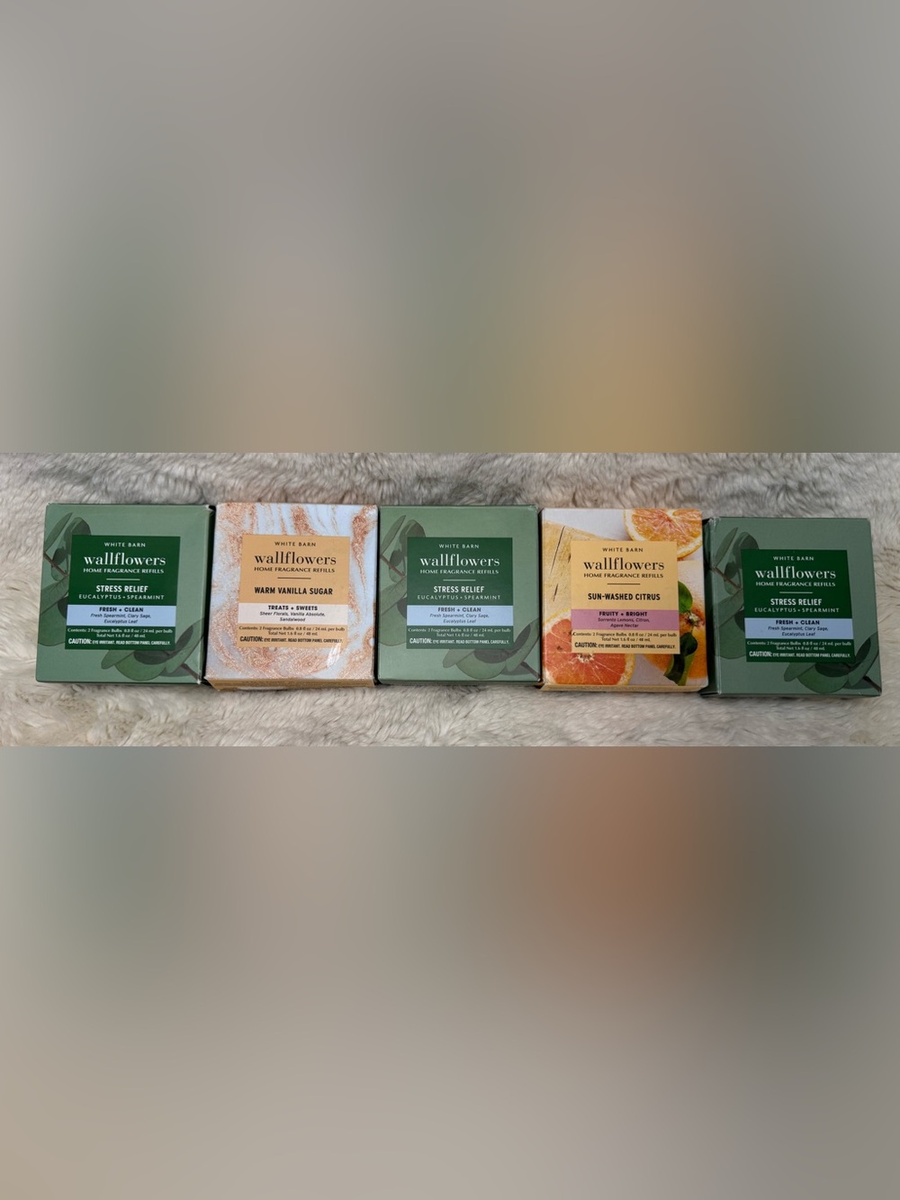 Bundle:White Barn Green Wallflowers Variety Scent Bundle